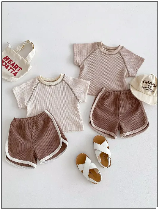 Tee and Shorts Set for Toddler Boys & Girls