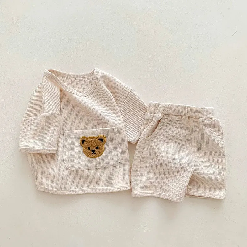 Tee and Shorts Set for Toddler Boys & Girls