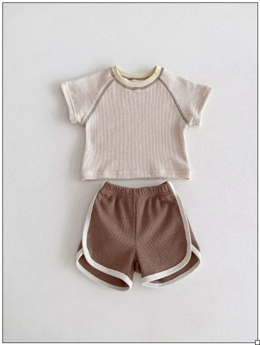 Tee and Shorts Set for Toddler Boys & Girls