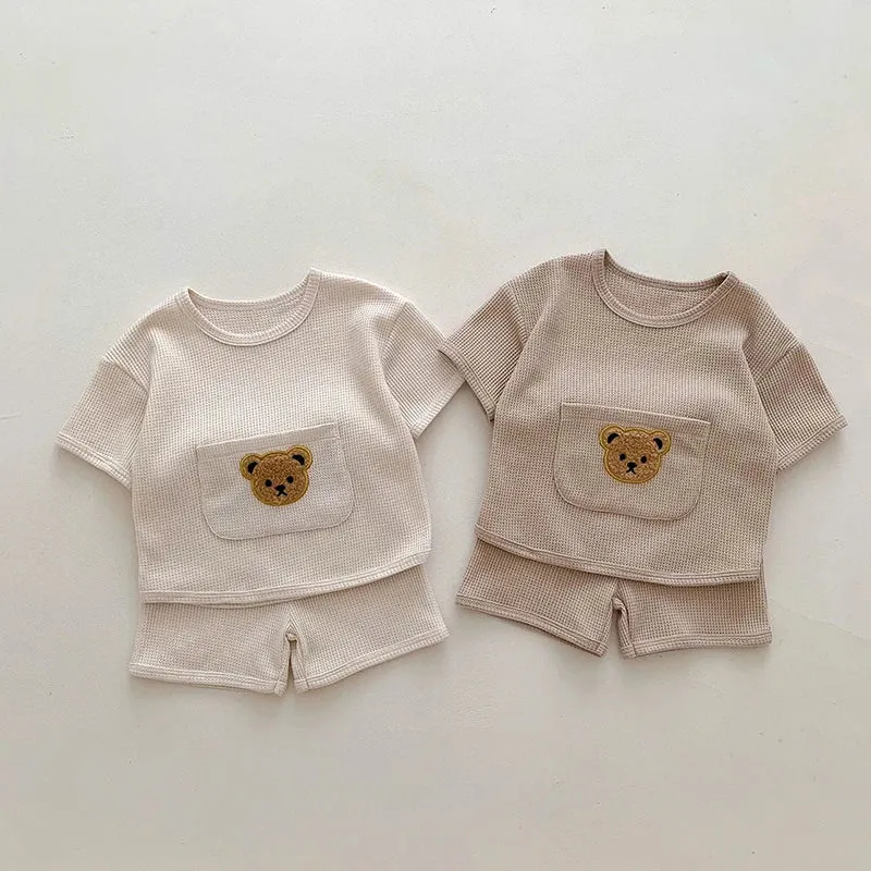 Tee and Shorts Set for Toddler Boys & Girls