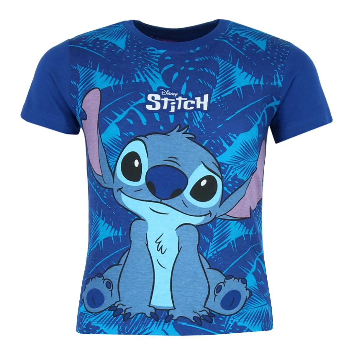 Textiel Trade Toddler Boys Disney Stitch Short Sleeve Shorts PJ Set