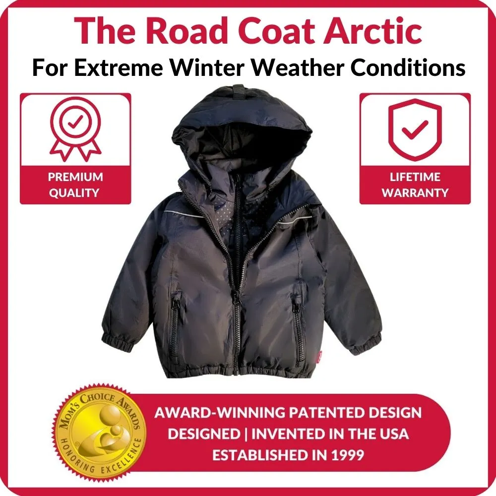 The Road Coat Arctic - Black