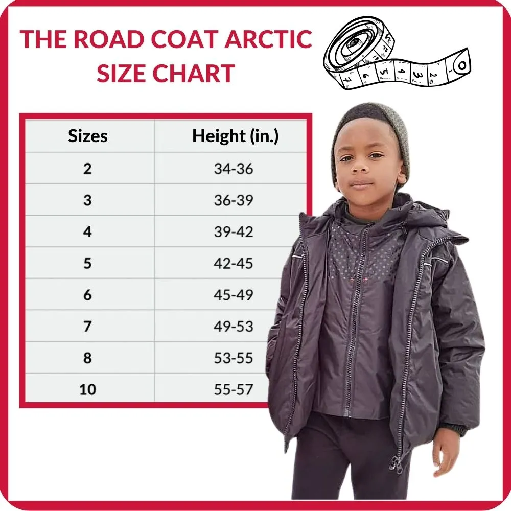 The Road Coat Arctic - Black