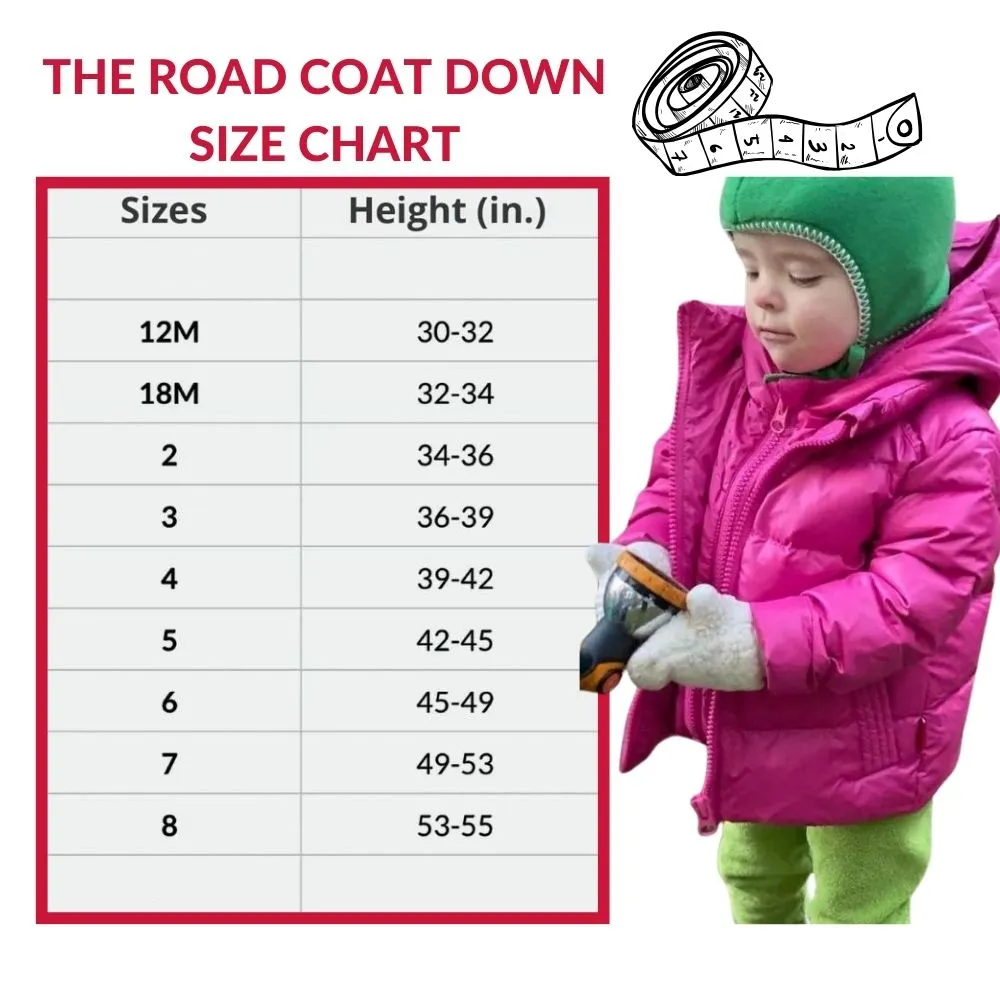 The Road Coat Down - Fuchsia