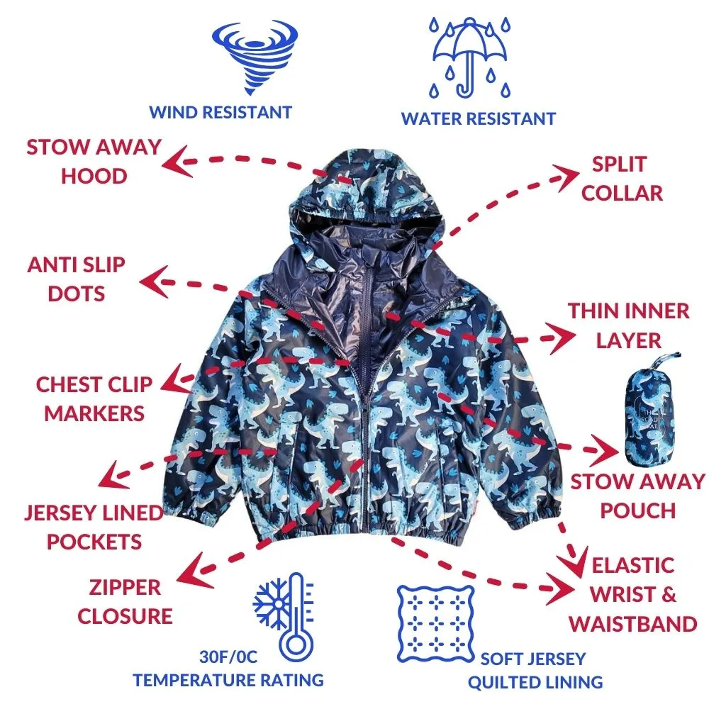 The Road Coat Transition  - Navy Raptor