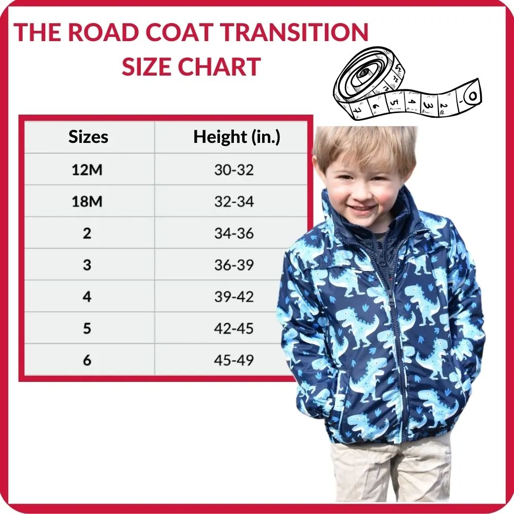 The Road Coat Transition  - Navy Raptor