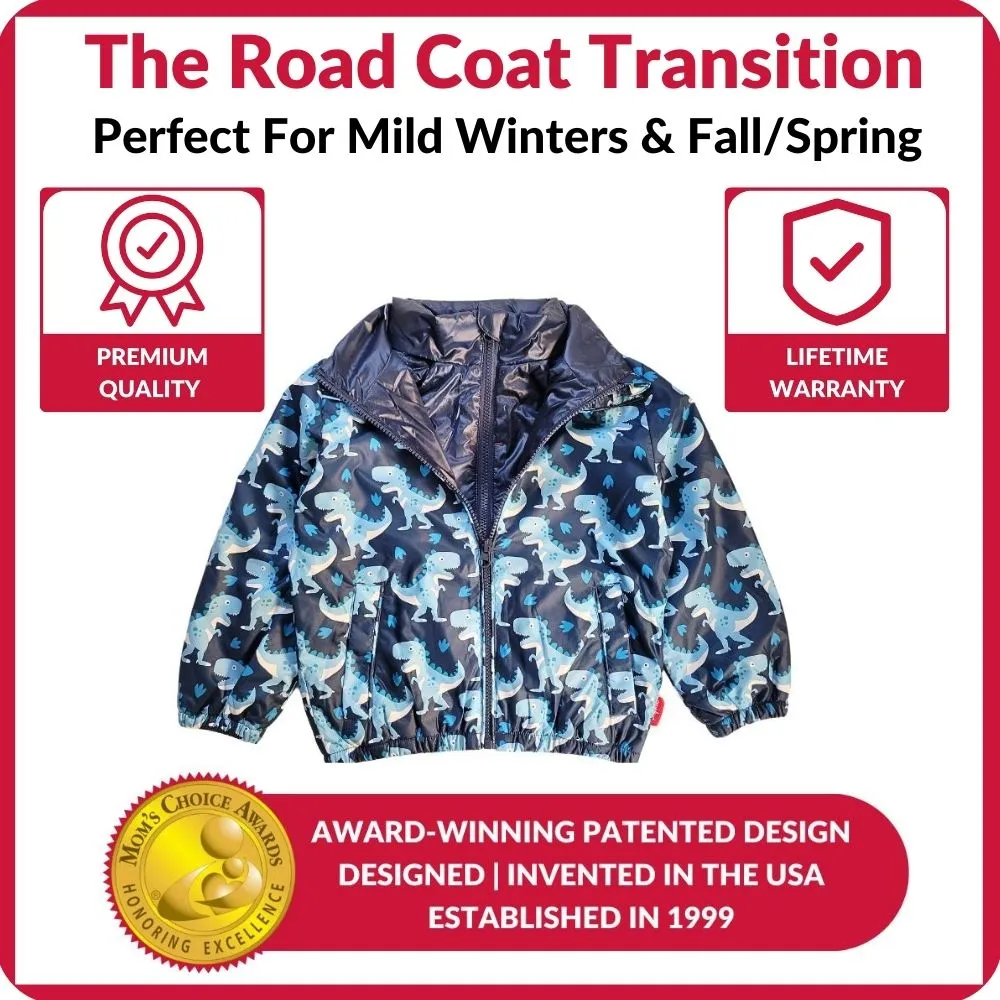 The Road Coat Transition  - Navy Raptor