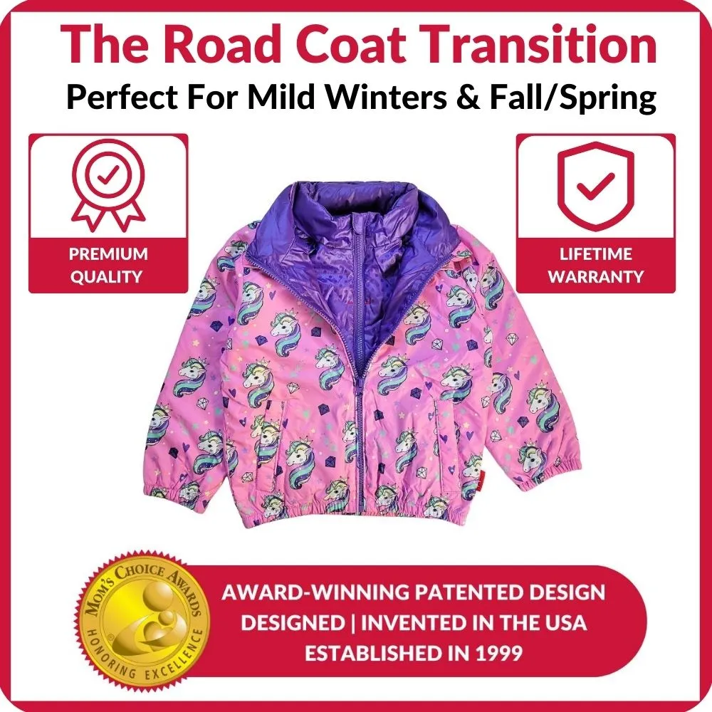 The Road Coat Transition  - Pink Unicorn