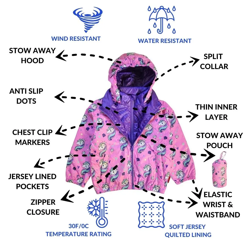 The Road Coat Transition  - Pink Unicorn