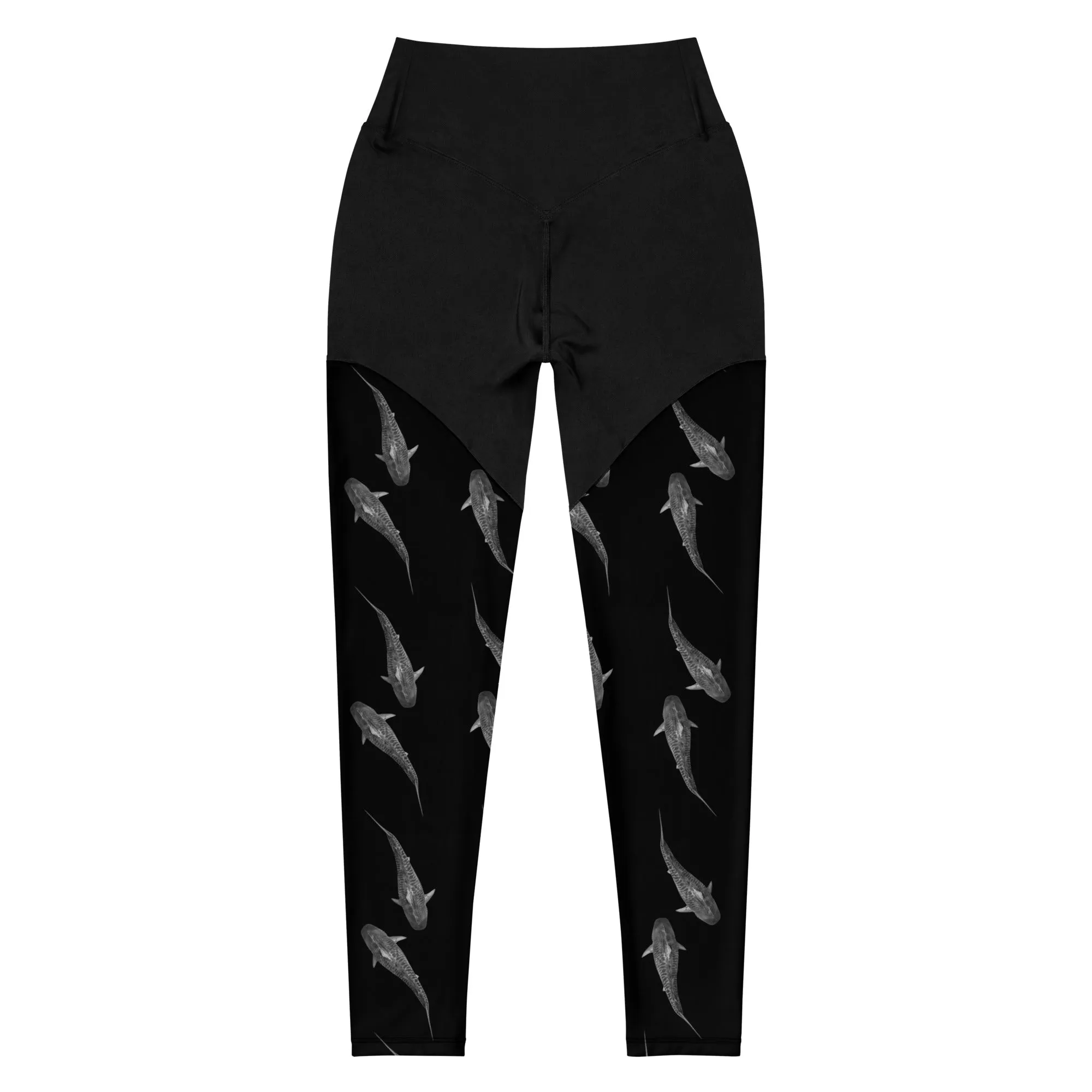 Tiger Time Compression Sports Leggings (Compression = Snug to support)