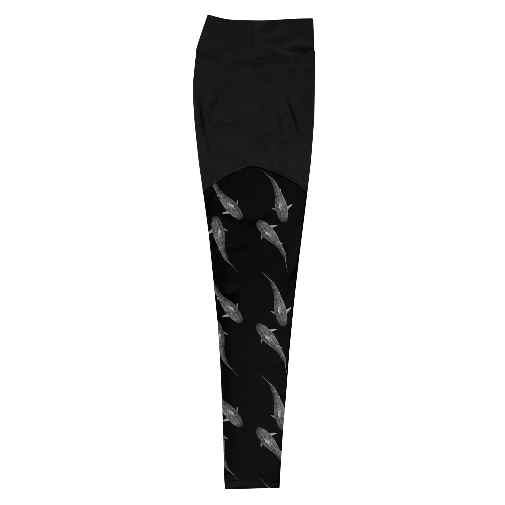 Tiger Time Compression Sports Leggings (Compression = Snug to support)