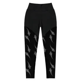 Tiger Time Compression Sports Leggings (Compression = Snug to support)