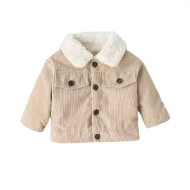 Tiny Trendsetter Corduroy Winter Coat