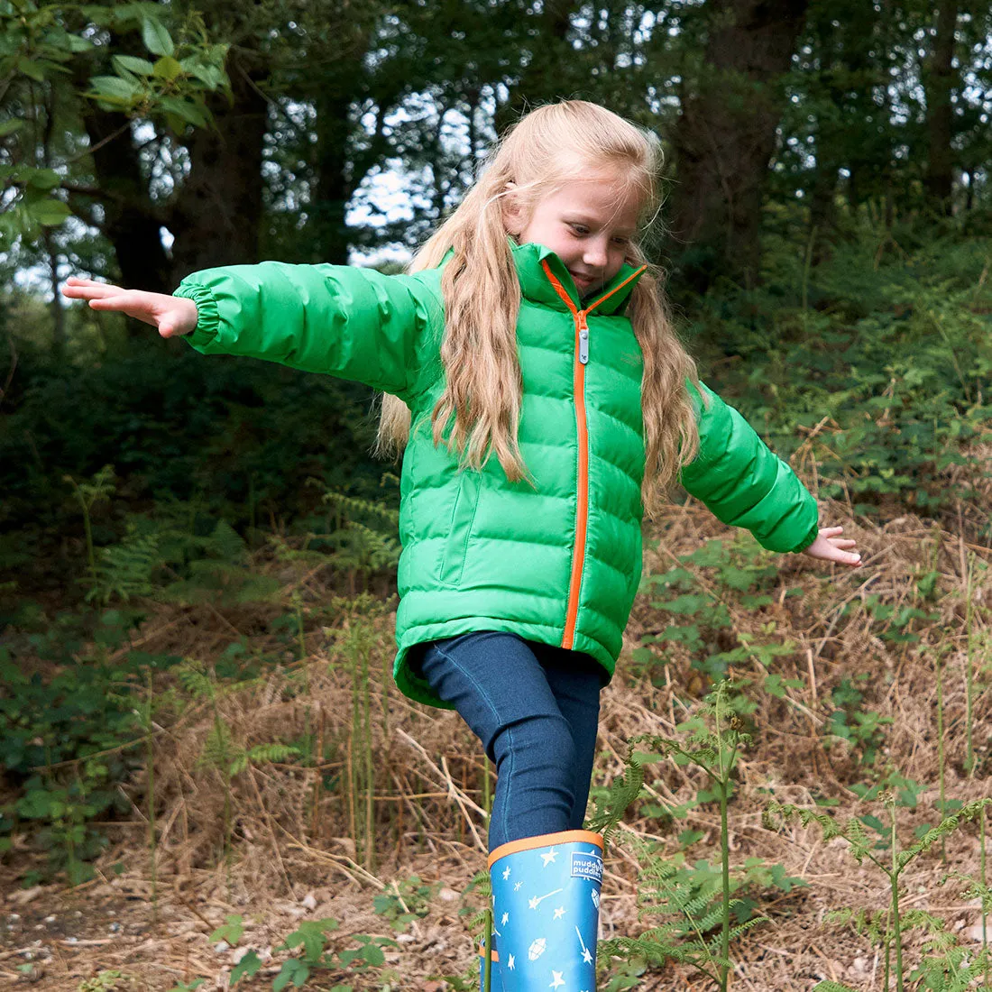 Waterproof Puffer Jacket Green