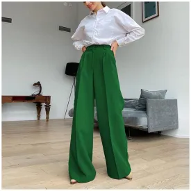 Wide Leg Palazzo Pants for Women