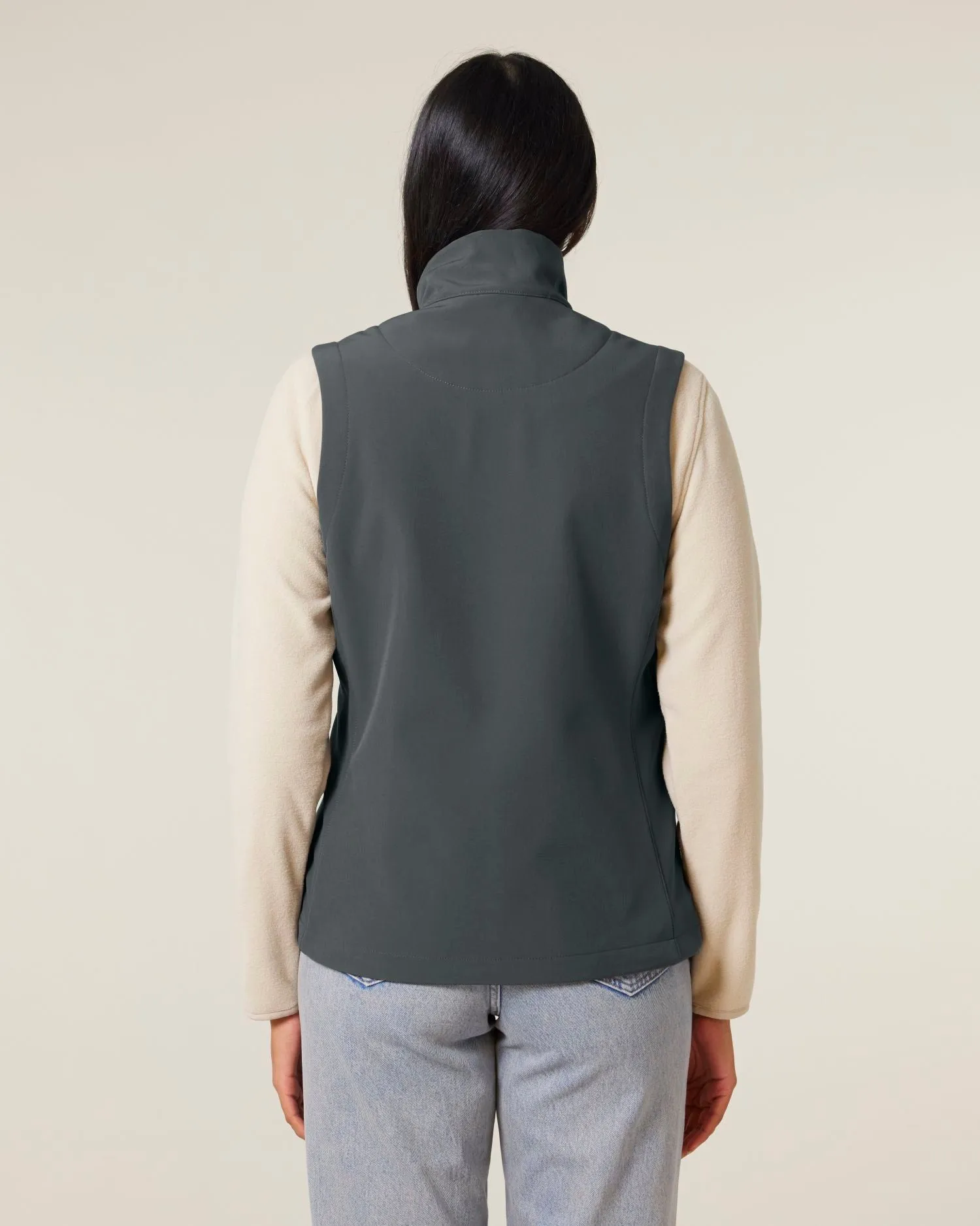 Women’s Sleeveless Water-Repellent Softshell Jacket - 315 GSM | Stella Trail Blazer STJW236