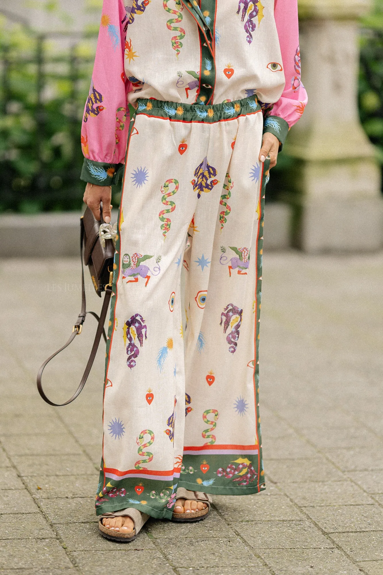 Zaria palazzo pants multicolor